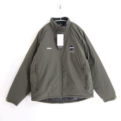【新品】F.C.R.B. エフシーアールビー M メンズ 中綿ブルゾン カーキ 24AW INSULATED VENTILATION JACKET FCRB-242053 ダブルジップ 新品 古着