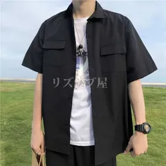 春夏半袖シャツショート丈カジュアルシャツカジュアルシャツ薄半袖トップス大きいサイズシンプル羽織りメンズおしゃれオフィス仕事きれいめカジュアル jl33715
