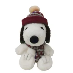 ニットキャップ スヌーピー S ぬいぐるみ