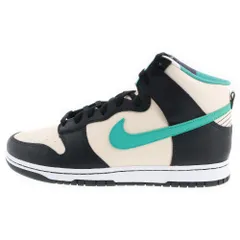 NIKE (ナイキ) DUNK HIGH RETRO EMB PEARL WHITE ダンクハイEMB パールホワイト ハイカットスニーカーシューズ ブラック/ホワイト US11.5/29.5cm DO9455-200