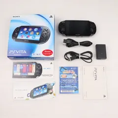 (本体) PlayStation Vita(プレイステーション ヴィータ) 3G/Wi-Fiモデル クリスタル・ブラック(数量限定版) SCE(PCH-1100AB01)