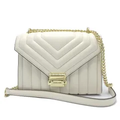 マイケルコース ショルダーバッグ キルティング調 フラップ チェーン シ 斜め掛け 35R4GWHL6U LT CREAM アウトレット レディース