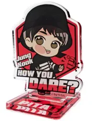【中古】アクリルスタンド・アクリルパネル ジョングク(BTS/防弾少年団) 「ぴた!でふぉめ TinyTAN アクリルスタンド -MIC Drop-」