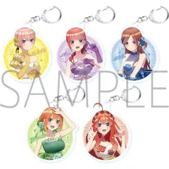 【中古】キーホルダー 全5種セット 「映画 五等分の花嫁 披露宴 トレーディングアクリルキーホルダー」