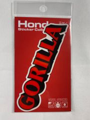 HONDA ロゴ ダイカットクリアステッカー GORILLA（ゴリラ）コレクション バイク カスタム 公式グッズ HND019◎メルカリSHOP