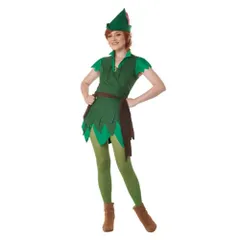 ピーターパン　コスチューム　XS　大人女性用　コスプレ衣装　ハロウィン　イベント