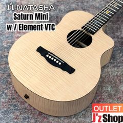 【OUTLET】Natasha / Satrun Mini w / Element VTC <新素材HPL(ハイプレッシャーラミネート)メイプルで作られたSDGsギター / ピックアップ付き>