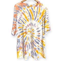 タイダイ Tシャツ ヴィンテージ アメカジ ヒッピー サイケデリック L ストリート カジュアル hippie フェス キャンプ