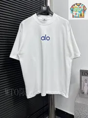 【今日WTO】alo 25SS Logo Short Sleeve-QE35