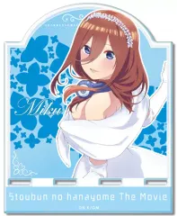 【中古】スマホ・モバイルスタンド(アクリル) デザイン03.中野三玖(花嫁Ver.) アクリルスマホスタンド 「映画 五等分の花嫁」
