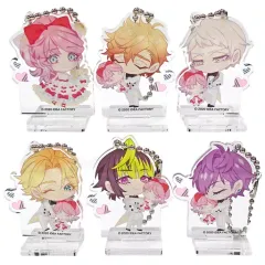 【中古】雑貨 [単品] 描きおろしちびキャラアクリルスタンドキーチェーン6個セット 「Switchソフト キューピット・パラサイト スペシャルステラセット」 同梱特典