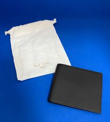 Paul Smith ポールスミス　二つ折り財布　カードケース　レザー　黒