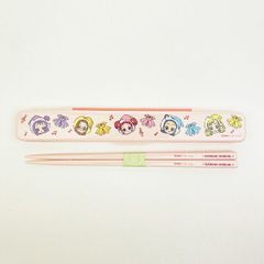 おジャ魔女どれみ 抗菌 食洗機対応 音の鳴らない 箸・箸箱セット ランチ 日本製