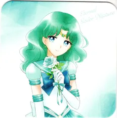 劇場版 美少女戦士セーラームーンCosmos<前編>　来場者特典　只野和子描き下ろしコースター(エターナルセーラーネプチューン）　第2弾