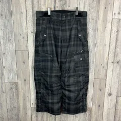 BURTON バートン 機能性抜群 耐水 撥水 スノボ スノーボード スキー ウェア チェック ダウン パンツ メンズ L サイズ