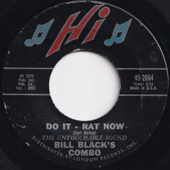 Bill Black's Combo Do It - Rat Now / Little Jasper Hi US 45-2064 205923 R&B R&R レコード 7インチ 45