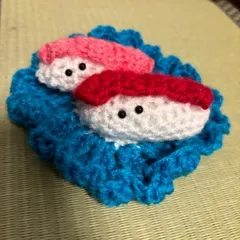 シ*イ様 お寿司くんの編みぐるみ◎ シ*イ様 お寿司くんの編みぐるみ◎ シ*イ様 お