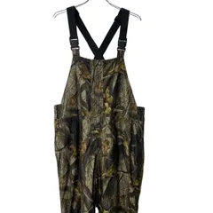 FIELD&STREAM オーバーオール 2XL マルチカラー サロペット カモフラ リアルツリー ワークウェア 作業着 古着卸 アメリカ仕入 a707-5341