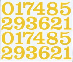 （シャシャン）XIAXIN 防水 PVC製 数字 ナンバー ステッカー セット 耐候 耐水 ローマ字 数字 キャラクター 表札 スーツケース ネームプレート ロッカー 屋内外 兼用 TS-137