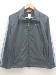 ◇ Puma プーマ ジップアップ ジャケット サイズM ダークグレー ブルー レディース  【1002800872671】