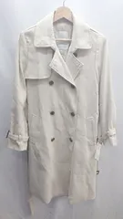 ■ MERCURYDUO ウエストベルト付き 長袖 スプリングコート サイズM ベージュ レディース E  【1406180083892】