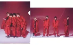 【中古】クリアファイル Sexy Zone(timelesz) A4サイズオリジナルクリアファイル2枚セット 「CD LET’S MUSIC」 3形態同時予約購入特典