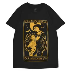 THE NIGHTMARE BEFORE CHRISTMAS ナイトメアービフォアクリスマス Jack & Sally Lovers Tシャツ