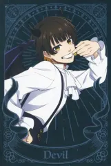 【中古】ポストカード 蜂楽廻(箔押し仕様/悪魔) ポストカード 「ブルーロック×Ouchi de Collaboration ＜ANGEL＆DEVIL Vol.1＞ in FavoteriA」 コラボドリンク・スイーツ購入特典 後半