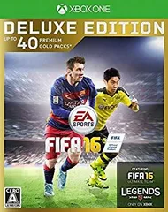 【中古】【非常に良い】FIFA 16 DELUXE EEDITION【限定版特典】:Ultimate Team:40プレミアムゴールドパック ダウンロードコード、メッシ FUT 5試合レンタル ダウンロー w17b8b5
