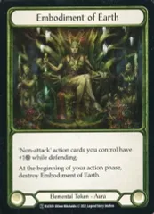 【中古】Flesh and Blood ELE109・ELE110[T]：Embodiment of Earth // Embodiment of Lightning