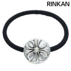 クロムハーツ  HAIRBAND/クロスボールボタンヘアゴム シルバーコンチョ メンズ