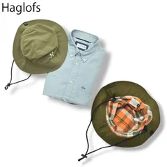 【定番】ホグロフス Haglofs バケットハット バケハ サファリ ハット 帽子 カーキ ユニセックス アウトドア キャンプ 登山 帽子 ナイロン ハイク