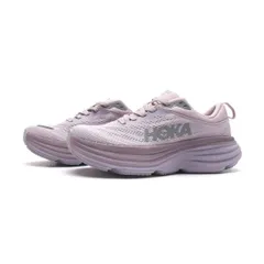 [ホカオネオネ] HOKA BONDI 8 陸上/ランニング ランニングシューズ ボンダイ 8 ワイド ランニング ロード マラソン ランシュー 厚底 ワイドタイプ 男女兼用 Lilac Marble/Elderberry 送料無料