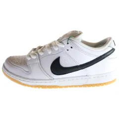 NIKE SB (ナイキエスビー) DUNK LOW ORANGE LABEL WHITE BLACK ダンク オレンジ ラベル ローカットスニーカー ホワイト/ブラック US9/27cm CD2563-101