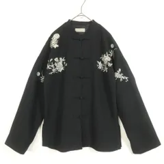 powder 下迫秀樹　半袖トップス　チャイナ服風　 和柄　鯉　サイズM パウダー powder 下迫秀樹 アロハシャツ 和柄 中華風 - メルカリ