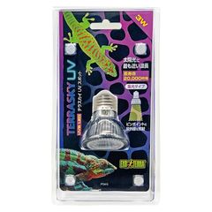 テラスカイUV スポット 3W GEX 爬虫類 両生類 ライト 紫外線 UV LED