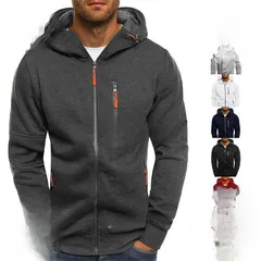 パーカー メンズ 長袖 フード付き ジップアップ ジャケット カーディガン ビッグシルエット ゆったり マウンテンパーカー 春 秋服 秋冬 スポーツ カジュアル【0912】