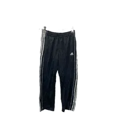 adidas スウェットパンツ Lサイズ アディダス ジュニアサイズ ブラック 古着卸 アメリカ仕入 2503-1234
