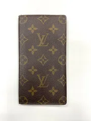 LOUIS VUITTON ルイ・ヴィトン モノグラム アジェンダ オリゾンタル 手帳カバー R20008 ブラウン フランス製