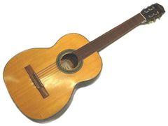 YAMAHA ヤマハ アコースティックギター ◇ No.60 ブラウン ウッド アンティーク品？ 弦楽器 ▼7D