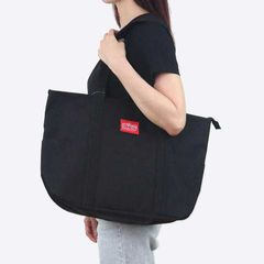 マンハッタンポーテージ Manhattan Portage トートバッグ メンズ レディース Tompkins Tote Bag ブラック 1336Z