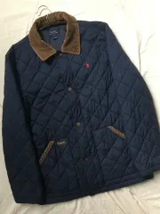【極美品】現行 ポロラルフローレン ジャージーテーラードジャケット ネイビー POLO RALPH LAUREN ポロ・ラルフローレン 紺 ブレザー ウール
