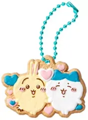 【中古】食玩 キーホルダー 12.ハチワレとうさぎ 「ちいかわ クッキーチャームコット2」