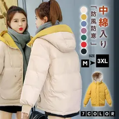 中綿ジャケット 中綿コート レディース ダウン綿ジャケット 中綿コート 暖かい ゆったり 秋冬 保温 防寒 キルティング フード付き ジップアップ ショート丈 防風 mingli02