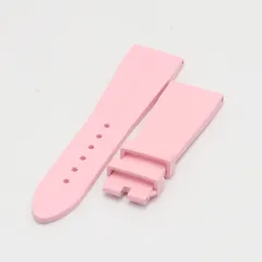 良品 ウォルサム 純正ベルト ラバー 21mm用 ピンクカラー メンズ/レディース腕時計用 KRK 2000000 NSK