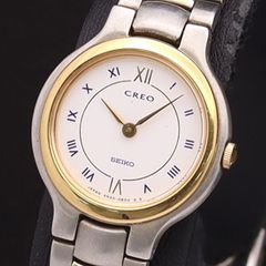 SEIKO CREO 3E29-0A70 ブラック クォーツ レディース 231 - メルカリ