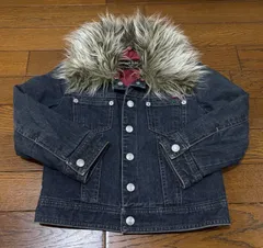 コムサイズム　COMME CA ISM  キッズ　ベビー　デニム　Gジャン　羽織り　アウター　ジャケット　コート　110A