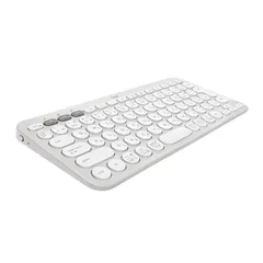 ロジクール ワイヤレスキーボード PEBBLE KEYS 2 K380sOW 薄型 軽量 415g 小型 Bluetooth Logi Bolt ワイヤレス 無線 キーボード Easy-Switch 日本語配列 電池寿命36ケ月 Windows Mac i