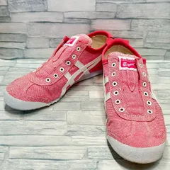 【美品】Onitsuka Tiger　MEXICO 66 SLIP-ON　ピンク　24.5㎝
