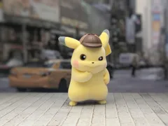 ポケモン　名探偵ピカチュウ　ふわもふフィギュア　ポケモンセンター早期購入特典